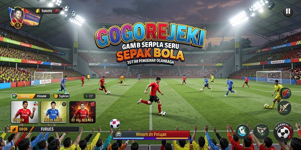 Tampilan gameplay GOGOREJEKI yang menarik dan seru.