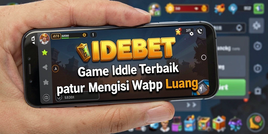 Tampilan gameplay IDEBET yang menarik dan penuh warna.