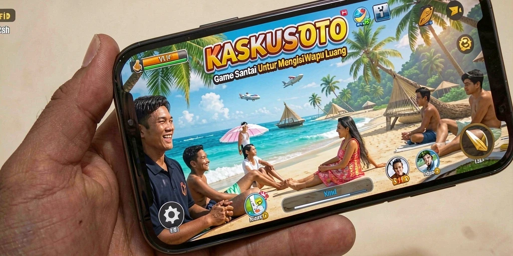Screenshot gameplay KASKUSTOTO menampilkan kesenangan bermain yang santai.