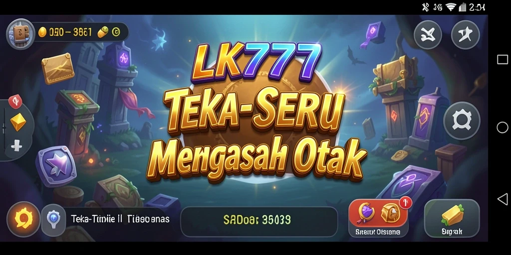 Tampilan gameplay LK777 yang menantang dengan teka-teki seru.