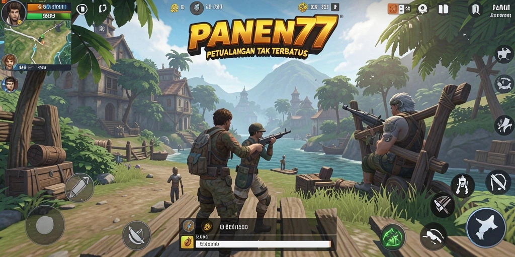 Tampilan gameplay Open World yang mendalam dan eksploratif.