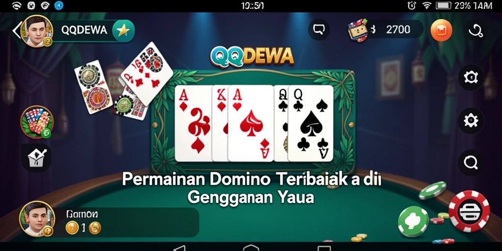 Gameplay seru Domino di QQDEWA, asyik dan menantang!