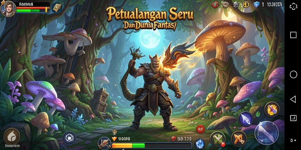 Gameplay RP8 yang penuh aksi dan eksplorasi dalam dunia petualangan.